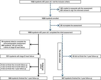 Prevalence and Prognostic Significance of Frailty in Gerontal Inpatients With Pre-clinical Heart Failure: A Subgroup Analysis of a Prospective Observational Cohort Study in China